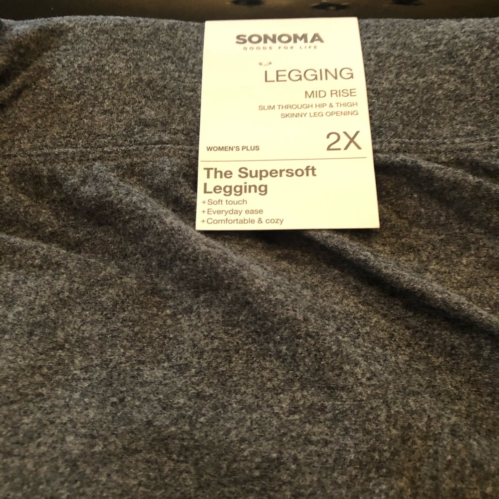 Sonoma Leggings -Gray Brand New